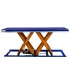 Horizontal Double Scissor Lift Table TLH 2000